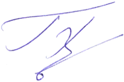 Изображение автографа