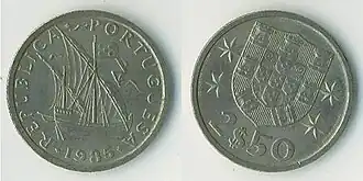 2,50 португальского эскудо 1935 года