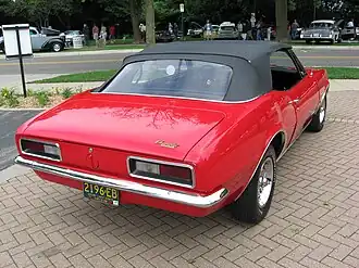 1967 Camaro Convertible