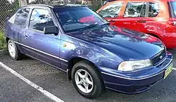 Daewoo Cielo, трехдверный хетчбэк.