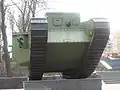 Танк Mk V после реставрации (Луганск)