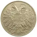 1 Schilling 1934 Rückseite