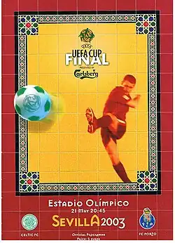 Обложка официальной программы к матчу