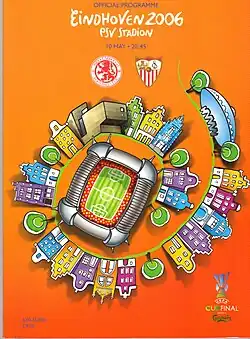 Обложка официальной программы к матчу