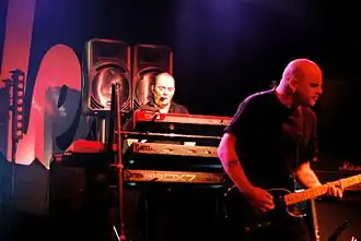 Дэйв Гринфилд (слева) в составе The Stranglers, 2007 год