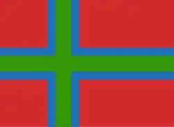 Проект флага Оркнейских островов (2007 год)