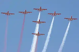 Группа на авиационном празднике в Кракове.