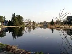 Низовье Апащи в Биржае весной 2011 года