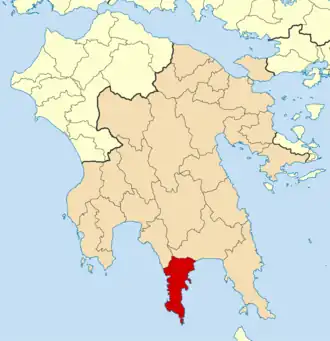 Анатолики-Мани на карте