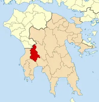 Ихалия на карте