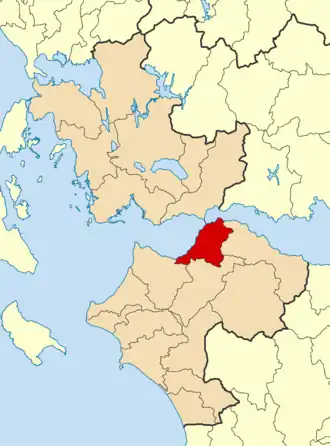 Патры на карте