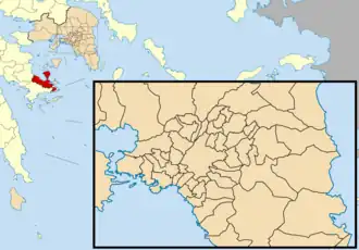 Тризиния-Метана на карте