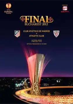 Обложка официальной программы к матчу