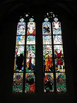 Витражи собора