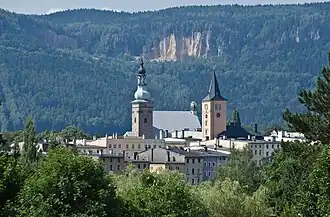 Вид на город