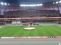 Начало матча между сборными Азербайджана и Португалии в рамках финальной стадии чемпионата Европы по футболу 2016 среди юношей до 17 лет. 5 мая 2016