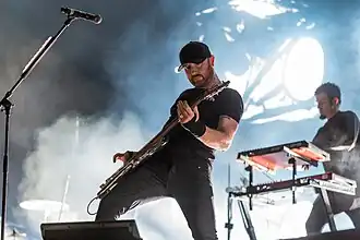 Гарет МакГриллен на фестивале Nova Rock в 2017 году