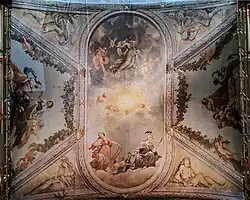 Роспись плафона Большого зала Ратуши в Маастрихте. Ок. 1705