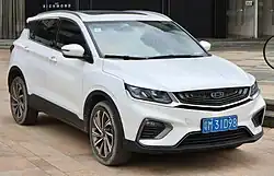 Geely Coolray вид спереди