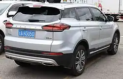 Geely Atlas Pro сзади