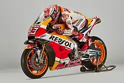 ▲ Логотипы Moto Grand Prix▼ Пример мотоцикла MotoGP