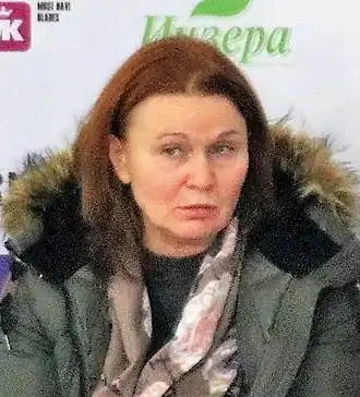 Валентина Чеботарёва на чемпионате России 2019 в Саранске (декабрь 2018)