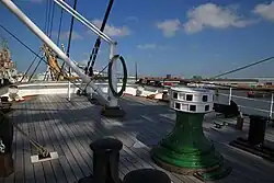 Палуба после реставрации