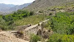 Акведук XVII века в селе Шванидзор, Сюникская область Армении