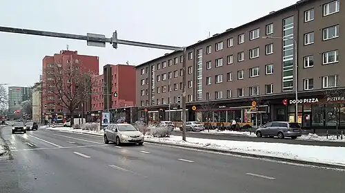 Улица Гонсиори в микрорайоне Компасси