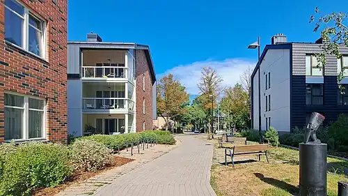 Пешеходная дорожка между улицами Пилле и Веэренни