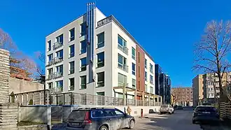 Улица Коллане в марте 2024 года