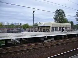 Вид на западную платформу