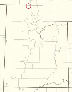 Нортуэстерн-Шошони на карте