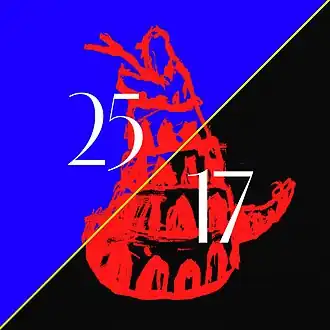 Обложка альбома «25/17» «Ева едет в Вавилон» (2017)