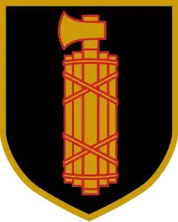 Эмблема 29-й дивизии СС (фасция)