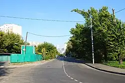 2-й Хорошёвский проезд (вид от 5-й Магистральной улицы в сторону Хорошёвского шоссе)