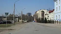 Вид на запад от Земледельческого переулка