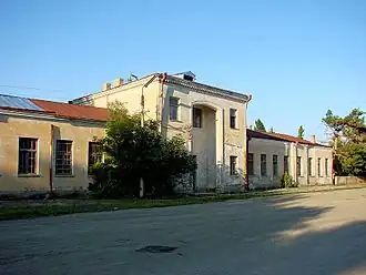 Станция Телави в августе 2013 года