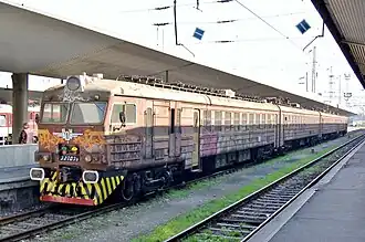 Электропоезд ЭР25 (БДЖ 32).Вид на вагон 32 107.5