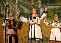 Белгородский фольклорный ансамбль «Усёрд» в 2017 г.