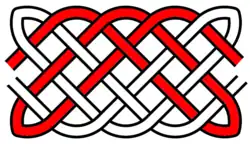Basket weave knot[англ.], Basket weave knot.