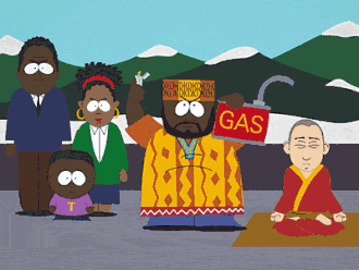 Шеф собирается сжечь монаха в знак протеста.