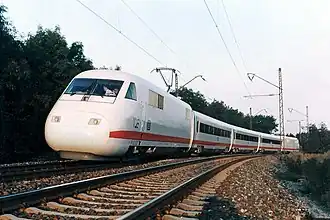 InterCityExperimental близ Карлсфельда 26 сентября 1985 года, за день до официальной презентации.