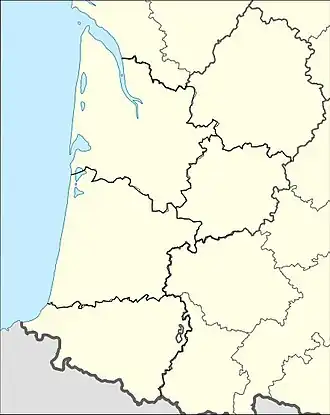 Л’Опиталь-Сен-Блез на карте