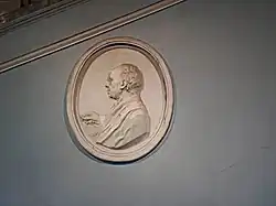 Ф. И. Шубин. Портрет архитектора А. Ринальди. Парадный вестибюль