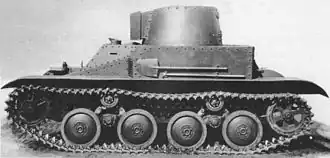 Лёгкий танк 4TP без вооружения