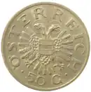 50 Groschen 1935 Rückseite