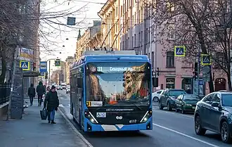 БКМ-32100D (АКСМ) «Ольгерд»  на маршруте 31, 2022 год