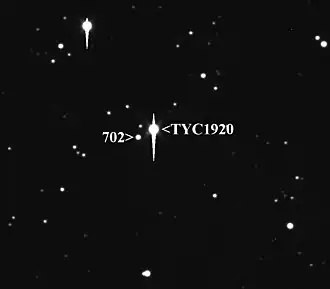 Астероид (702) Алауда спустя час после затмения звезды TYC 1920-00620-1