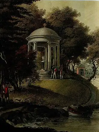 С картины Г. С. Сергеева, 1790-е